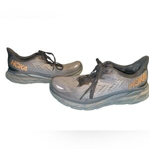 Hoka One One W Clifton Anthracite Copper Dark Grey